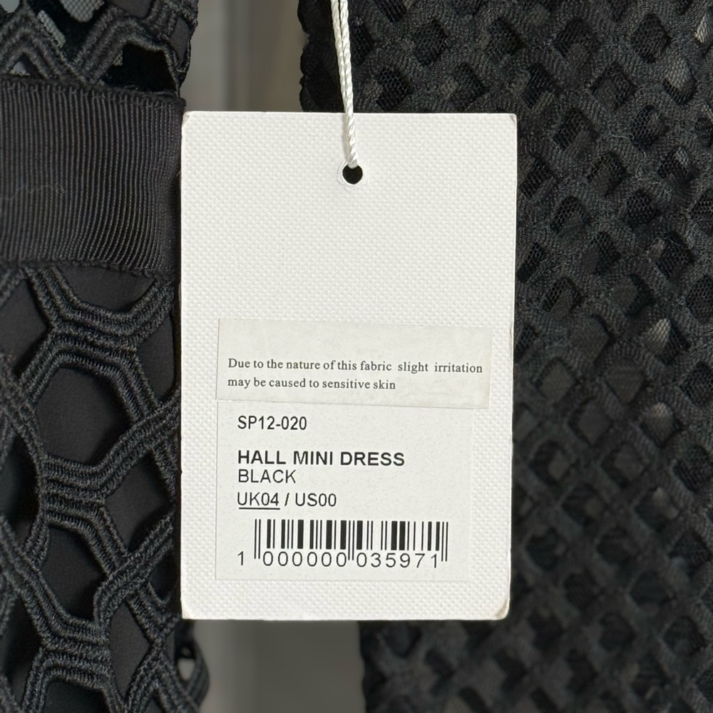 NWT Self-Portrait Elegant Black Mini Dress - Picture 3 of 6